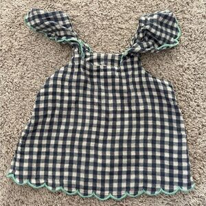 Girls Old Navy Gingham Sleeveless Top